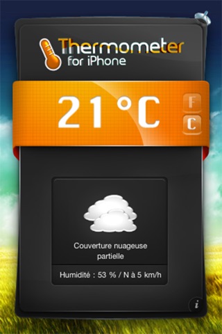 Thermometer/Weather for iPhone & iTouch screenshot 3