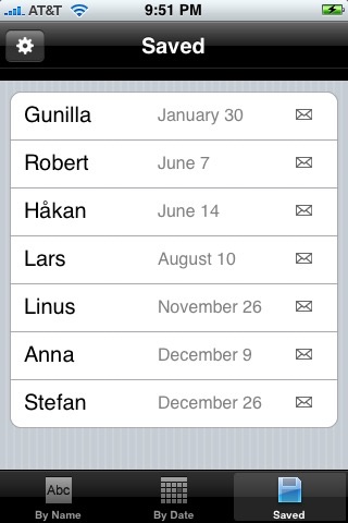 NameDay SE - Swedish Name Day Holiday Tracker screenshot 3