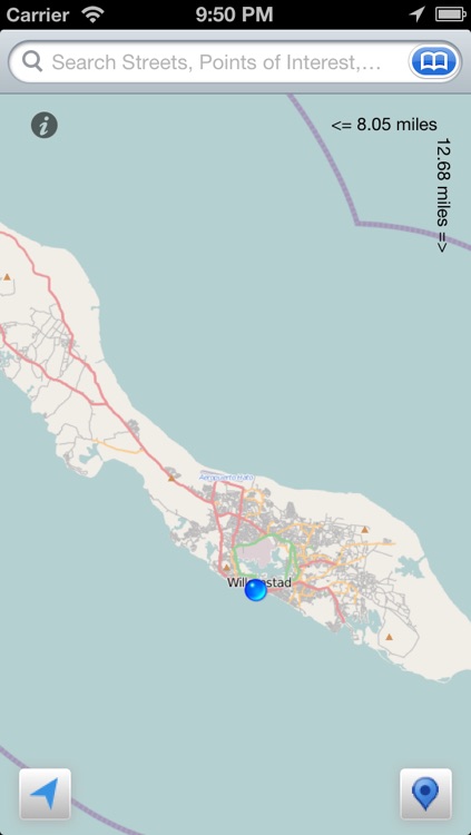 Curacao the Offline Map