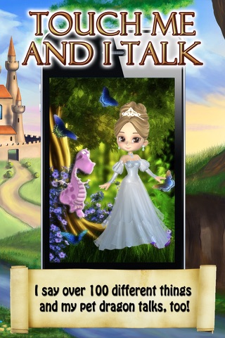 Talking Cinderella Adventure Free - Amazing Fun Kindergarten App for iPhone & iPod Touch screenshot 2