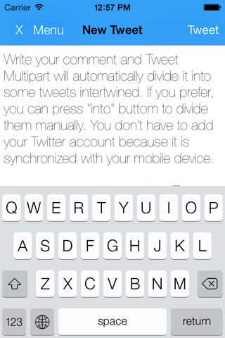 Tweet Multipart screenshot 2