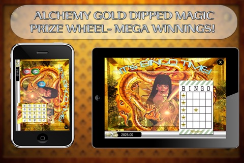 Alchemy Casino Gold Dipped Magic Pro-Slots Transformed To Bingo, Blackjack & Roulette! screenshot 3