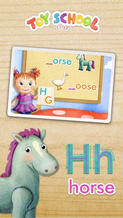 Toy School - Letters (Educational Game for Kids to Learn Alphabet and Letters) screenshot-3