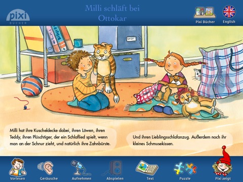 Pixi Buch „Milli schläft bei Ottokar“ screenshot 3