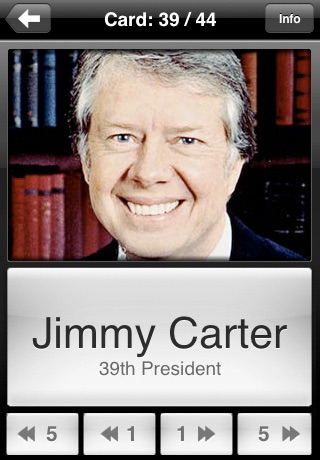 President Flip: Flashcards of United States Presidents screenshot 2