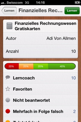 iCard - Wirtschaft in der Hosentasche screenshot 4