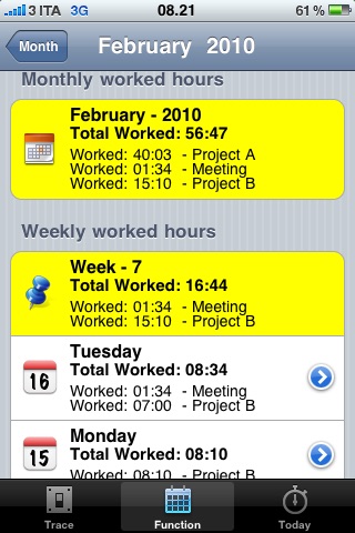 JobTime screenshot 3