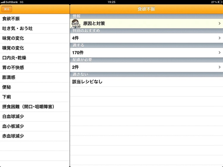 がん治療と食事 for iPad