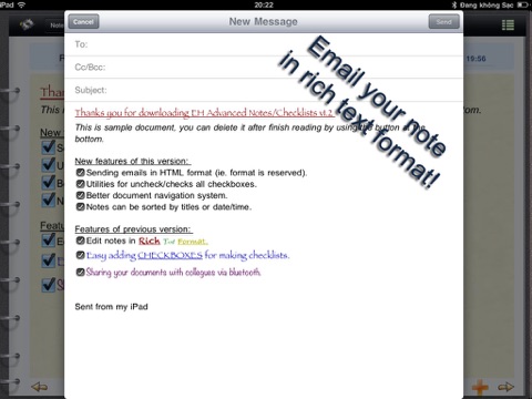 EH Advanced Note - CheckList v1.6 screenshot 2