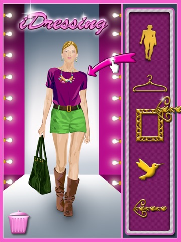 Aannie's Dress Up HD: be a Great Fashion Designer! screenshot 2