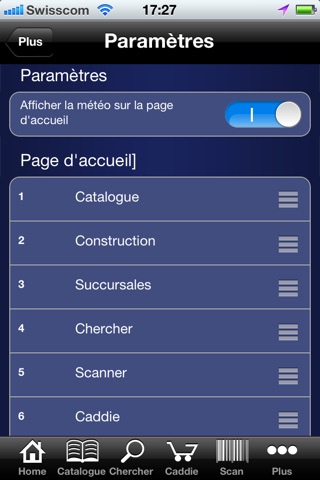 bws mobile (français) screenshot 2