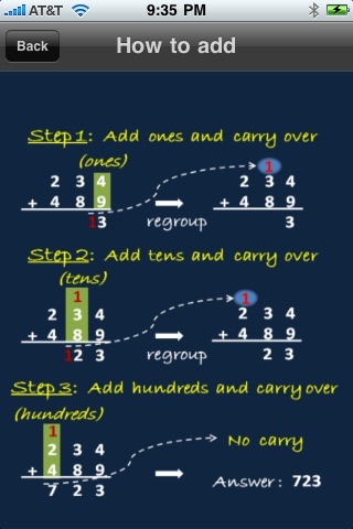 Portable Math Additions & Subtractions Free screenshot 3