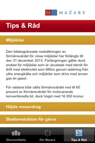 Ekonomifakta screenshot 3