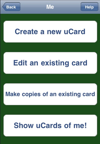 uCards screenshot 2