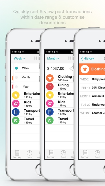 Budget Expense Planner - Track, Manage & Organise Your Personal Daily, Monthly, Yearly Bills, Payments, Expenditures & Save Money! screenshot-3