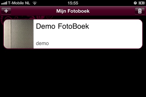 FotoBoek screenshot 2