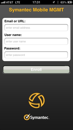 Symantec Mobile Management Agent