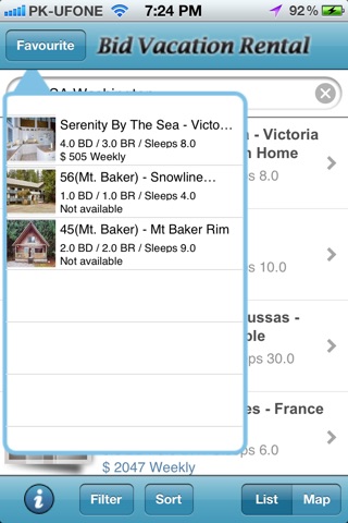 Bid Vacation Rental screenshot 3