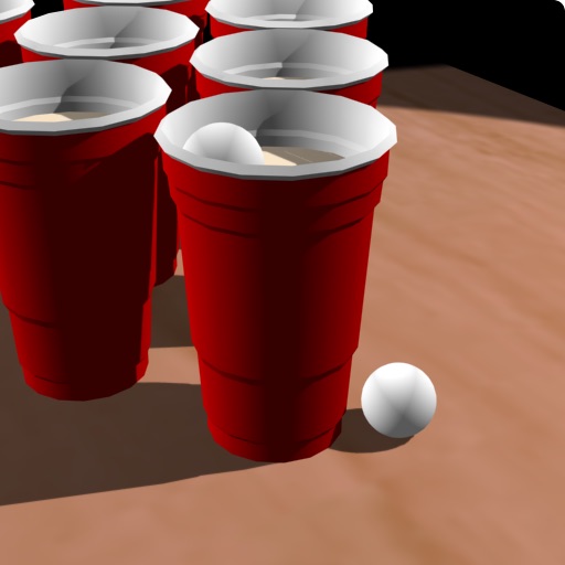 Beer Pong 3D Icon