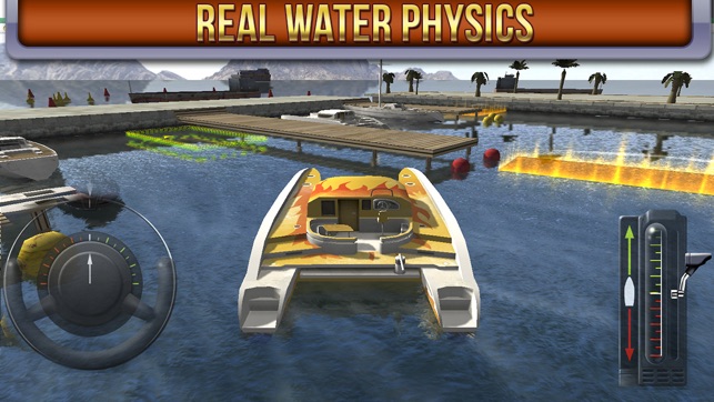 3D Boat Parking Simulator Game - Real Sailing Driving Test R(圖5)-速報App