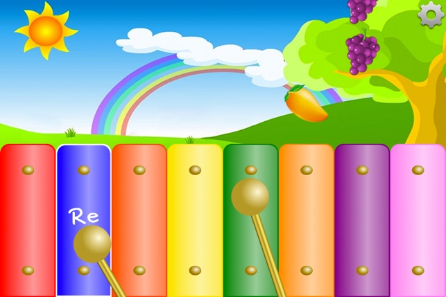 Kids Fruit Xylophone Lite(圖1)-速報App