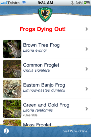 Frog Log screenshot 2