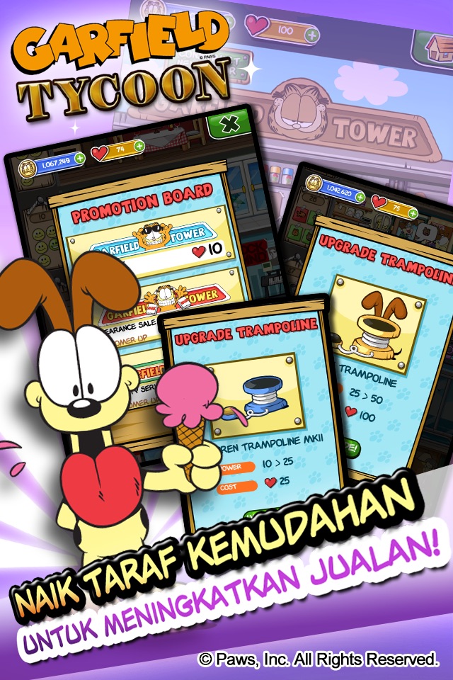 Garfield Tycoon screenshot 3