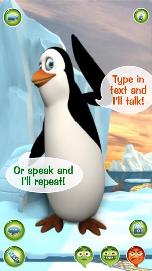 Hi, Talky Pat! FREE - The Talking Penguin: Text, Talk And Pl(圖1)-速報App