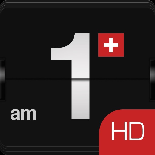 iFlipClock Plus HD - Retro Flip Clock and Music Alarm Clock icon