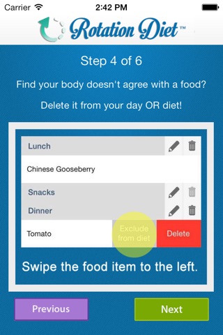 Rotation Diet Assistant screenshot 4