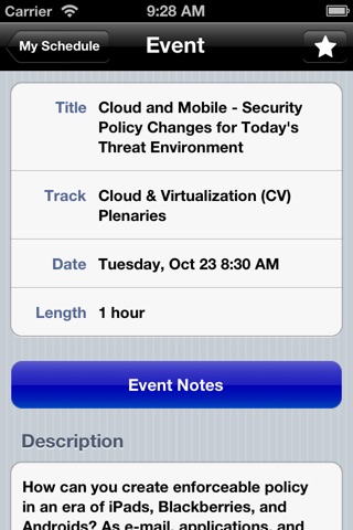 2012 Cloud & Virtualization, Cybersecurity and Mobile Government Conferences screenshot 4