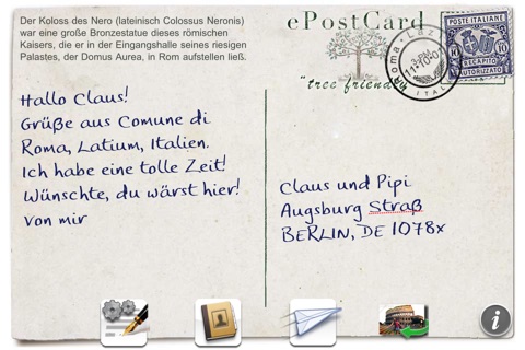 freePostCard screenshot 3