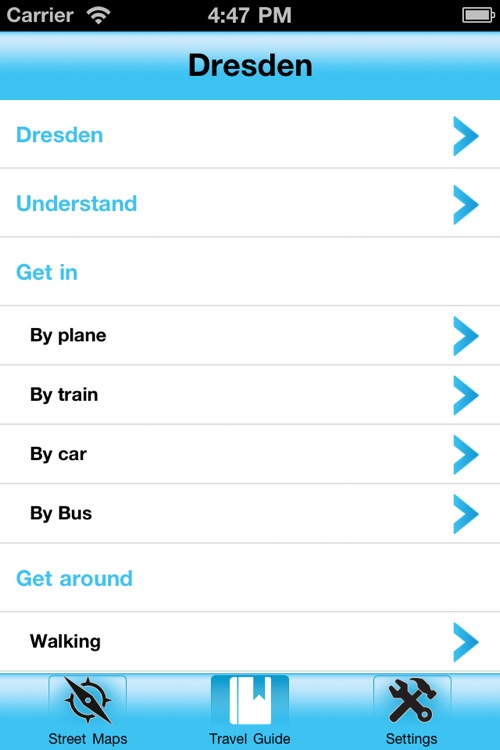 Dresden Street Map Offline