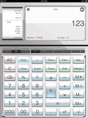 Printing Calculator screenshot 2