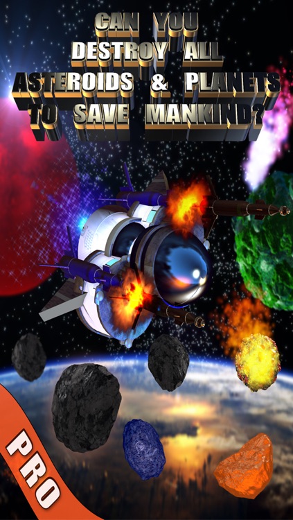 Asteroids & Planets Clash - A Space Shooting Saga PRO