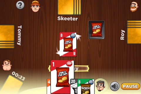 short fill snacks card game screenshot 4