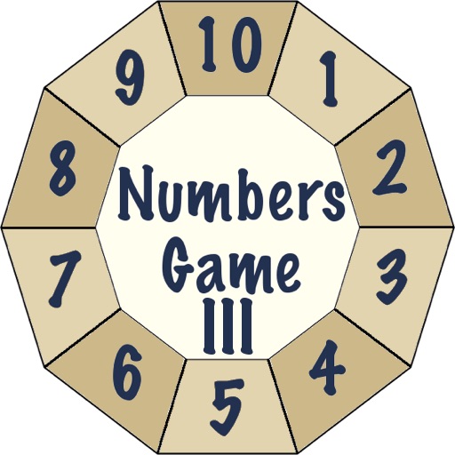 International Numbers Game Icon