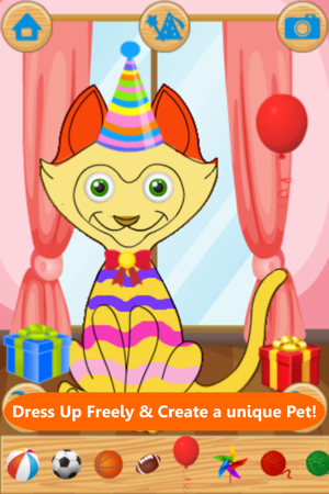 Paint & Dress up your pets - drawing, coloring and dress up (圖2)-速報App