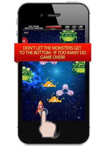 A Tiny Space Monster Shootout – Blast the Flying Invaders Before They Take Over Your Galaxy screenshot 4