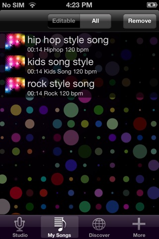 Just Singit !! Lite - Reverse Karaoke screenshot 4