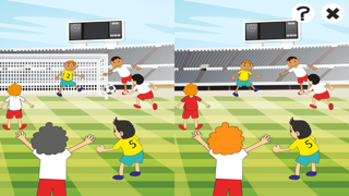 サッカー選手と幼稚園、保育園や保育所のためのゲームやパズル：サッカーについての子供の年齢2-5のための積極的なゲーム。ブラジルの2014年ワールドカップのために学ぶ！のおすすめ画像1