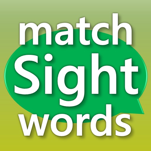 Match Sight Words iOS App