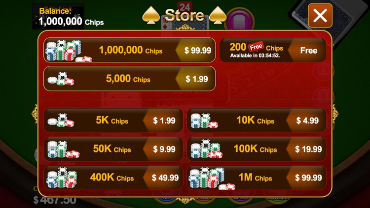 Blackjack 21 for 2014 screenshot-3