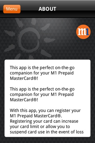 M1 Prepaid MasterCard screenshot 2