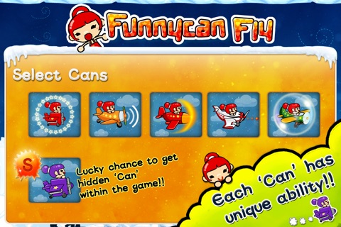 FunnyCan Fly Lite screenshot 4