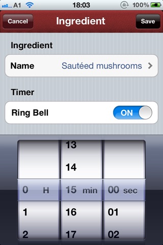 iCook Pro - Timer screenshot 4