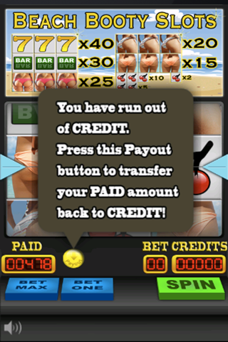 Beach Booty Slots - 777 Vegas Casino Jackpot Blitz screenshot 4