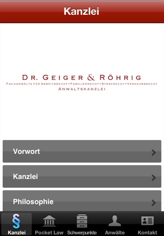 Geiger & Röhrig screenshot 2