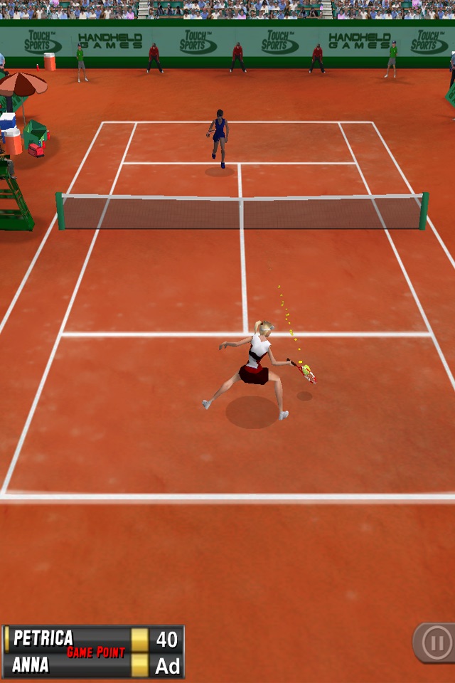 TouchSports Tennis 2012 screenshot 3