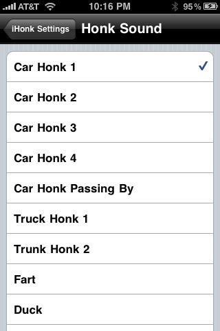 iHonk! screenshot 2